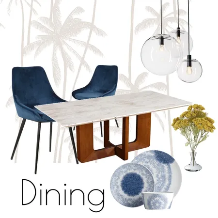 MB_Dining Interior Design Mood Board by swati on Style Sourcebook