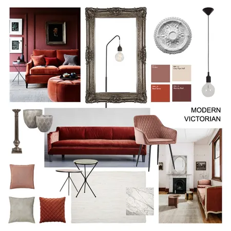 Modern Victorian Interior Design Mood Board by Stephanie Tandingan on Style Sourcebook