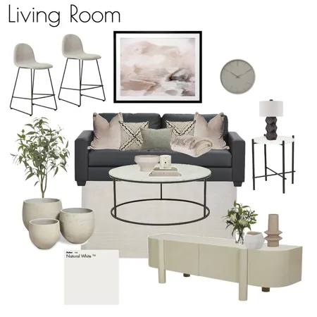 Living Room Interior Design Mood Board by Kristina Evans Interior Design on Style Sourcebook
