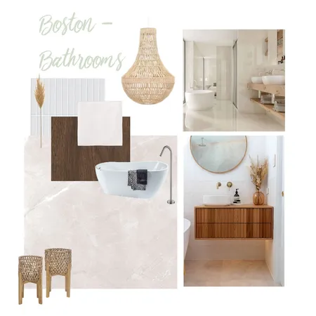 Boston - Bathrooms Interior Design Mood Board by Blain Interiors on Style Sourcebook