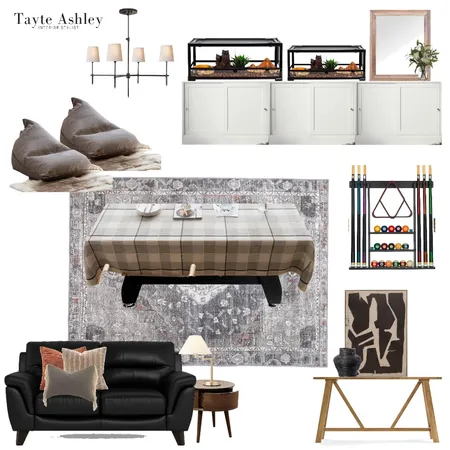 WIP - MC Rumpus 2a Interior Design Mood Board by Tayte Ashley on Style Sourcebook