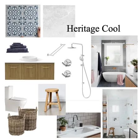 Heritage Cool Interior Design Mood Board by Melissa Welsh on Style Sourcebook