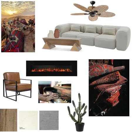 לוח השראה סלון Interior Design Mood Board by hanan morad on Style Sourcebook