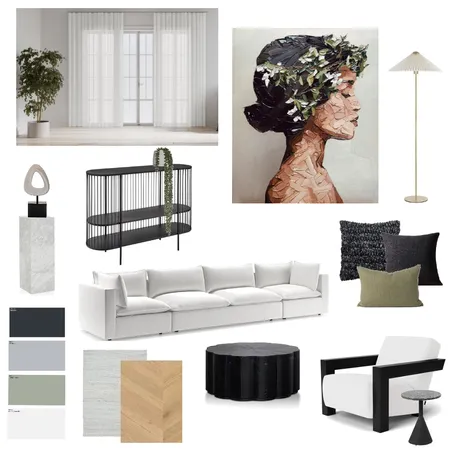 living Interior Design Mood Board by Heim Design on Style Sourcebook