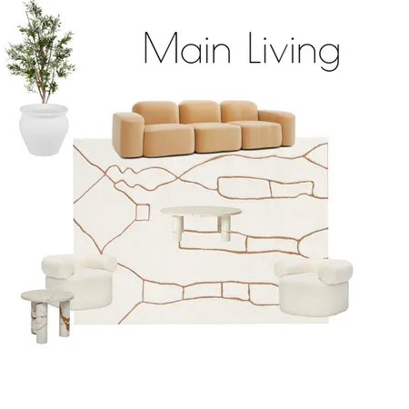 Montrose - Main Living Interior Design Mood Board by Insta-Styled on Style Sourcebook