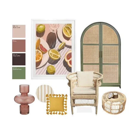 Playful Lounge Interior Design Mood Board by Rachel Hall on Style Sourcebook