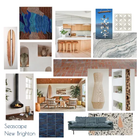 Seascape 2 Interior Design Mood Board by claireoleary on Style Sourcebook