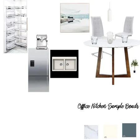 Office Kitchen Sample Board Interior Design Mood Board by kellyengst on Style Sourcebook