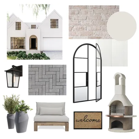 Transitional Exterior Interior Design Mood Board by Airey Interiors on Style Sourcebook