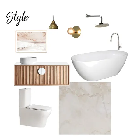 Bathroom Interior Design Mood Board by liliya Filina on Style Sourcebook