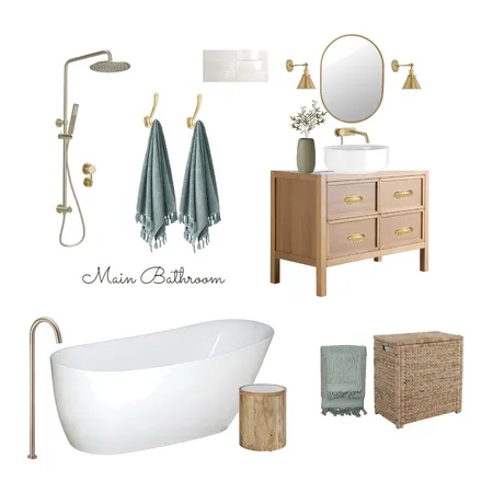 Main bathroom Interior Design Mood Board by liz.hore on Style Sourcebook