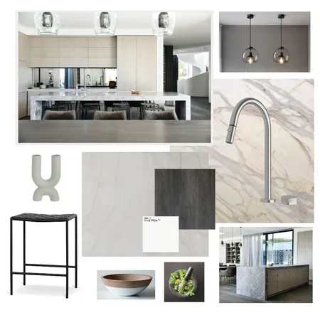 Contemporary Kitchen Interior Design Mood Board by MB Interiors on Style Sourcebook