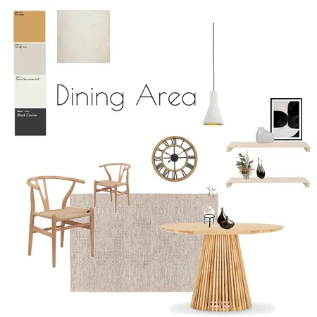 japandi dining Interior Design Mood Board by nauticashaari on Style Sourcebook