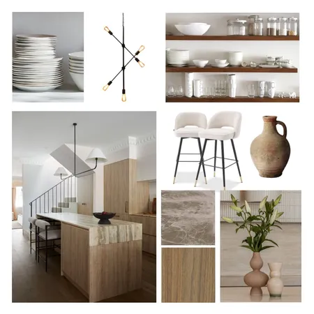 Kitchen Warm Tones Interior Design Mood Board by Aymie on Style Sourcebook