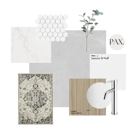 Materials Board Bathroom Interior Design Mood Board by PAX Interior Design on Style Sourcebook