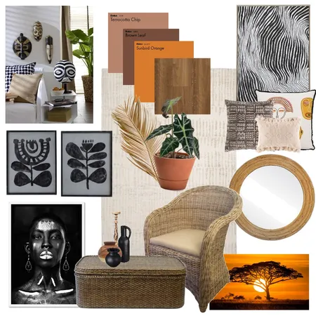 African mood board Interior Design Mood Board by cortnee on Style Sourcebook