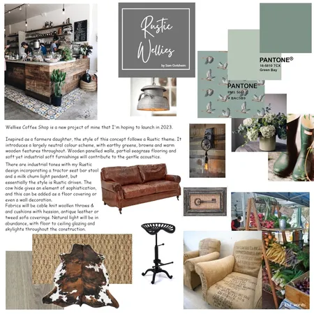 Rustic Wellies Interior Design Mood Board by Sam Gotzheim on Style Sourcebook