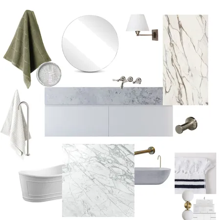 Ensuite Interior Design Mood Board by polettickc on Style Sourcebook