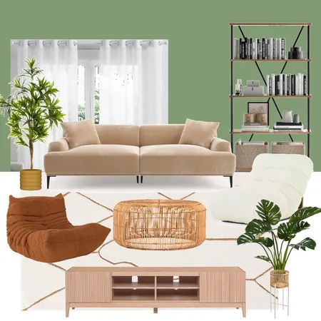 Media Room V2 Interior Design Mood Board by beeyatrice on Style Sourcebook