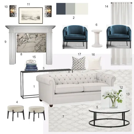 Module 10 Sample Board Interior Design Mood Board by alexnihmey on Style Sourcebook