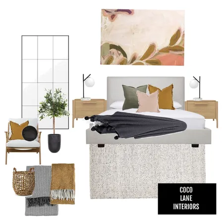 Dianella Master Bedroom Interior Design Mood Board by CocoLane Interiors on Style Sourcebook