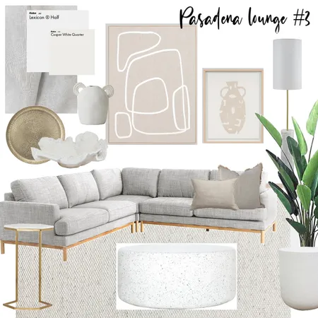 Pasadena Lounge #3 Interior Design Mood Board by The Property Stylists & Co on Style Sourcebook