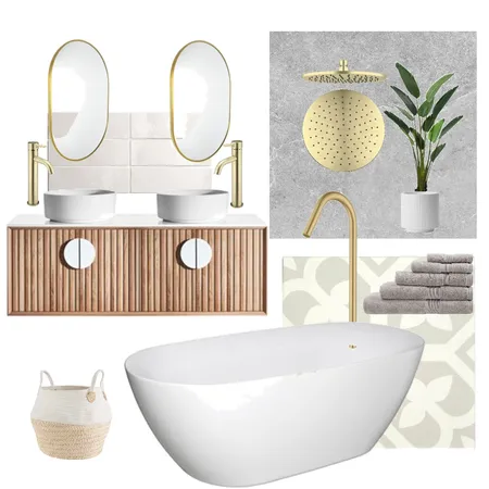 bath Interior Design Mood Board by Alia on Style Sourcebook