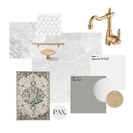 Materials Board Bathroom Interior Design Mood Board by PAX Interior Design on Style Sourcebook