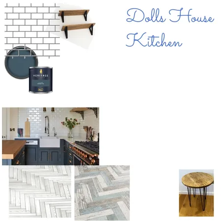 Dolls House Kitchen Interior Design Mood Board by MonAmiDezign on Style Sourcebook