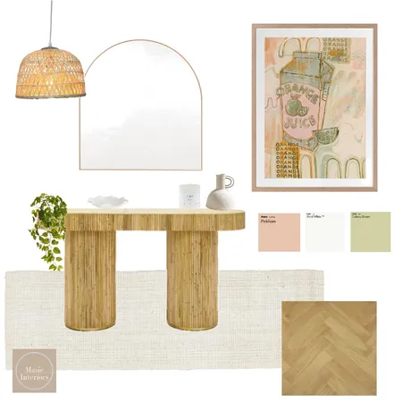 Hallway Interior Design Mood Board by Masie Interiors on Style Sourcebook