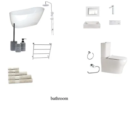 Sample board bathroom Interior Design Mood Board by Anna An on Style Sourcebook