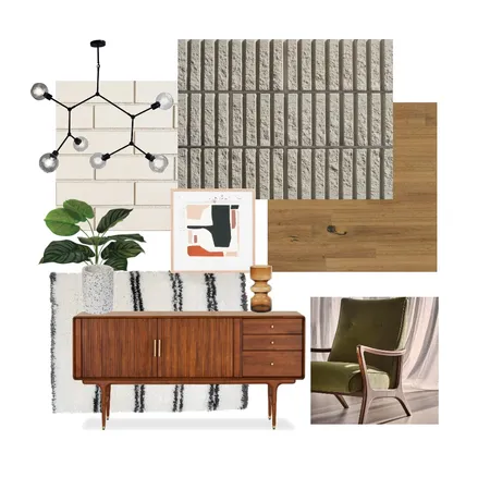 Mid Century Modern 1 Interior Design Mood Board by townsleymitch on Style Sourcebook