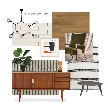 Mid Century Modern 2 Interior Design Mood Board by townsleymitch on Style Sourcebook