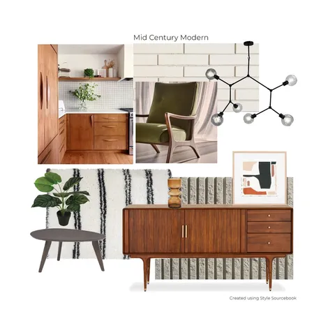 FINAL - Mid Century Modern Interior Design Mood Board by townsleymitch on Style Sourcebook