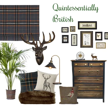 Quintessentially British Interior Design Mood Board by Alexander Rose Interiors on Style Sourcebook