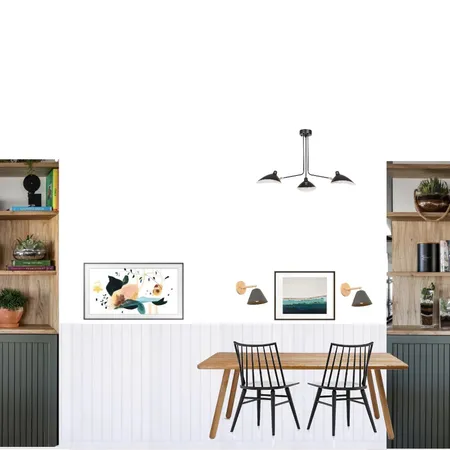 Dining room wood and white green Interior Design Mood Board by knadamsfranklin on Style Sourcebook