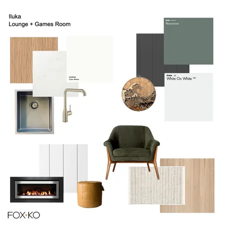 Iluka Lounge + Games Interior Design Mood Board by FOXKO on Style Sourcebook