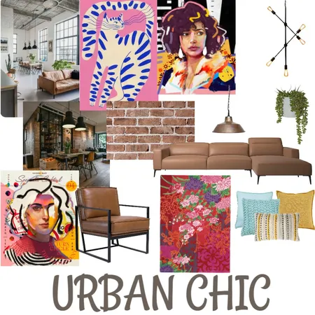 Urban Chic Interior Design Mood Board by Keelyswll on Style Sourcebook