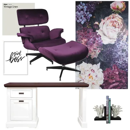 purple Interior Design Mood Board by Elaina on Style Sourcebook