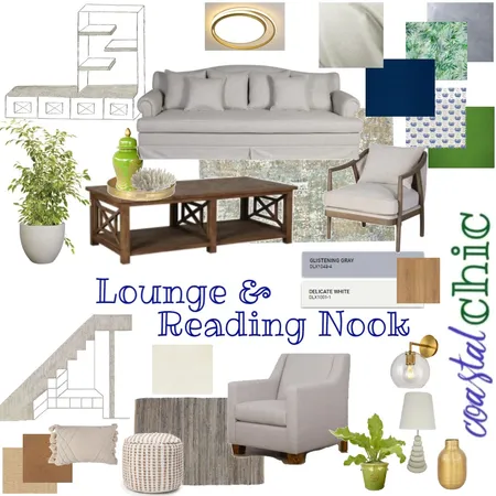 Lounge & Reading Nook Interior Design Mood Board by leanne.nuen@gmail.com on Style Sourcebook