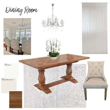 Provincial Dining Room Interior Design Mood Board by Jennifer2807 on Style Sourcebook