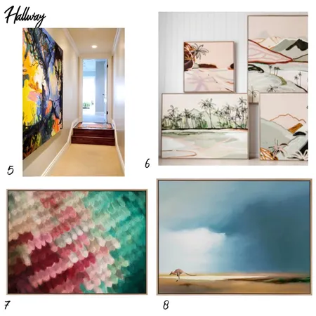 Hallway - Inspiration Board 2 Interior Design Mood Board by Wildflower Property Styling on Style Sourcebook