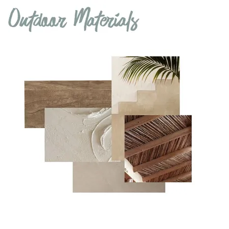 Outdoor materials Interior Design Mood Board by vkourkouta on Style Sourcebook