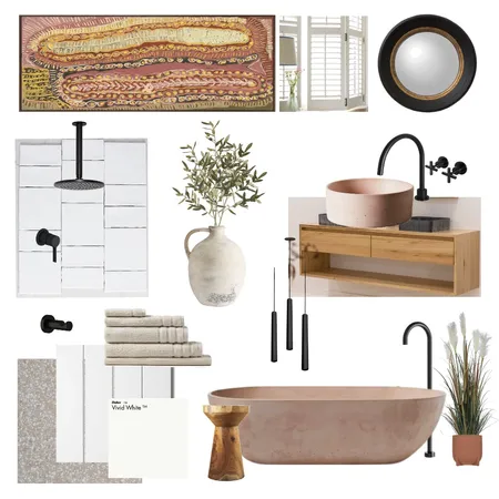 Blushing Outback Interior Design Mood Board by Vicki Doidge Designs on Style Sourcebook