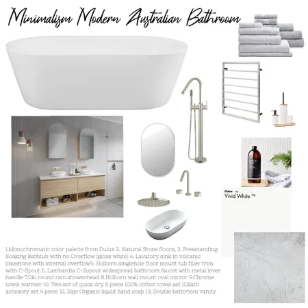 Minimalism Modern Australian Interior Design Mood Board by Gisela Vera on Style Sourcebook