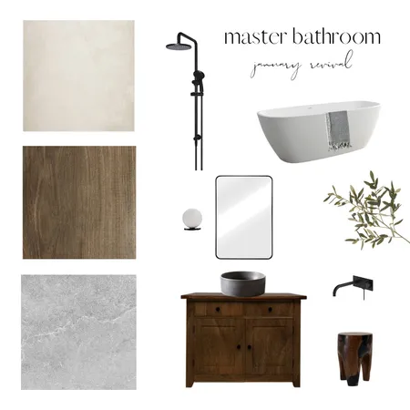 January Revival - Master Bathroom Renovation Interior Design Mood Board by january.revival on Style Sourcebook