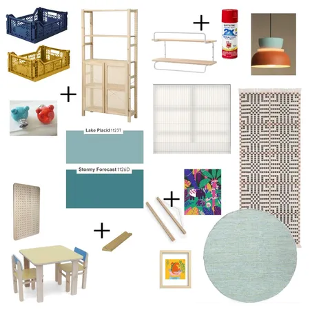 חדר הבנים נדיה ודן Interior Design Mood Board by michalwk on Style Sourcebook