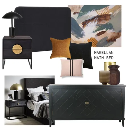 Magellan Main Bed 1 Interior Design Mood Board by paigerbray on Style Sourcebook