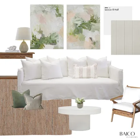 Calm Living Interior Design Mood Board by Baico Interiors on Style Sourcebook
