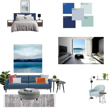 Got the blues Interior Design Mood Board by SaraBusari on Style Sourcebook